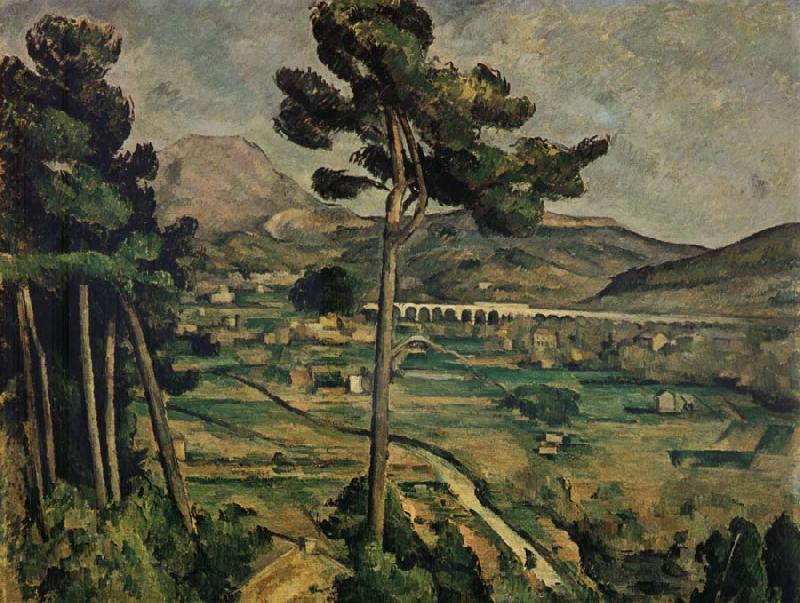 Paul Cezanne Mont Sainte Spain oil painting art